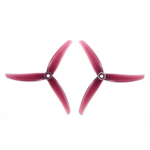 2 Pares de Hélices de 5 Polegadas 4,9x3,3x3 3 Lâminas CCW + CW Hélice para RC FPV Drone DIY Parts, Branco 1
