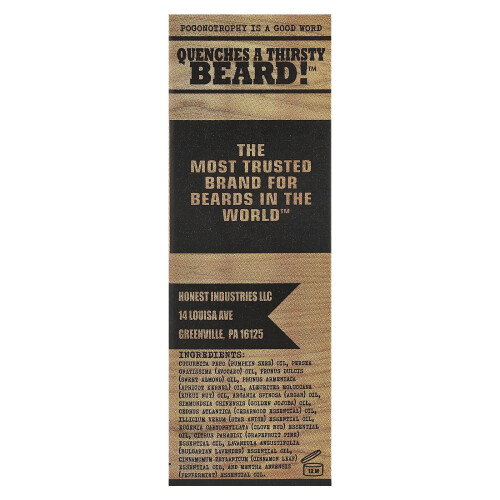 Honest Amish, Ulei pentru Bărbierit, Clasic, 2 fl oz (60 ml) 2