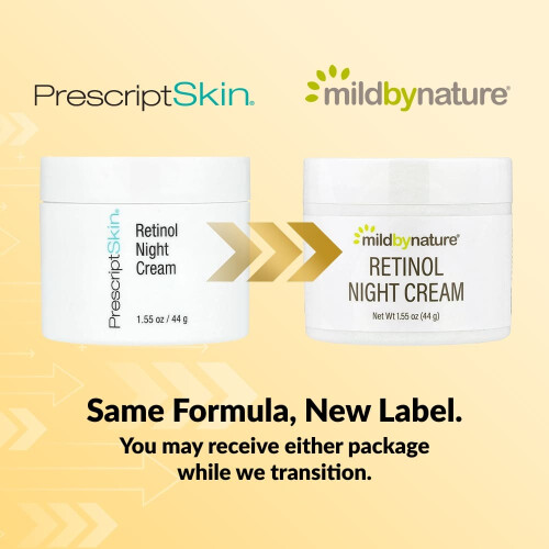 PrescriptSkin, Retinol Nattecreme, 1,55 oz (44 g) 2