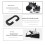 Óculos FPV 5.8G Receptor de Tela de 7 Polegadas 1280x800 40CH  Compatível com para Óculos de Vídeo FPV para Drones FPV Plugue UE 6