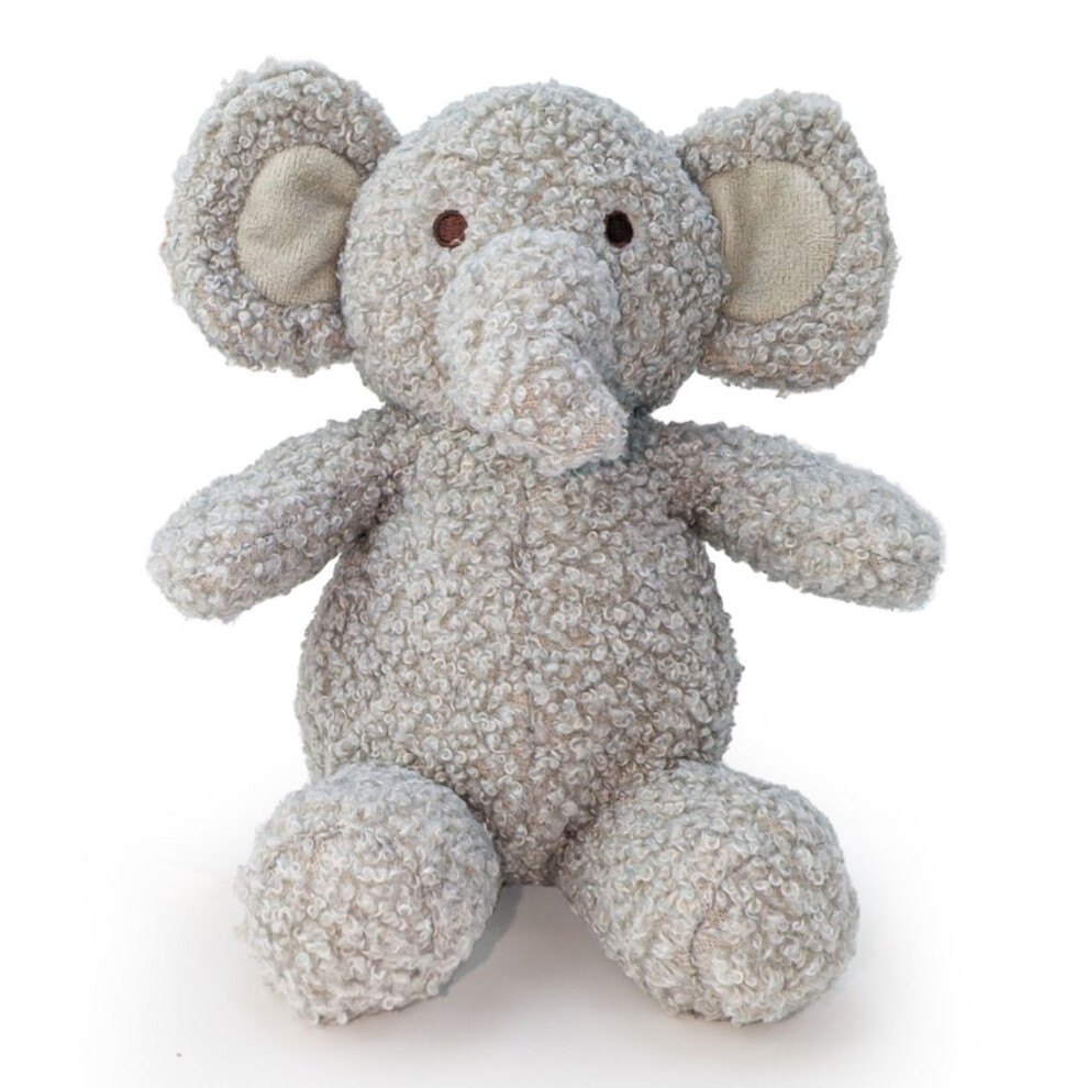 Hugglepets Tiny Tails Elephant Eddie Squeaky Puppy Toy