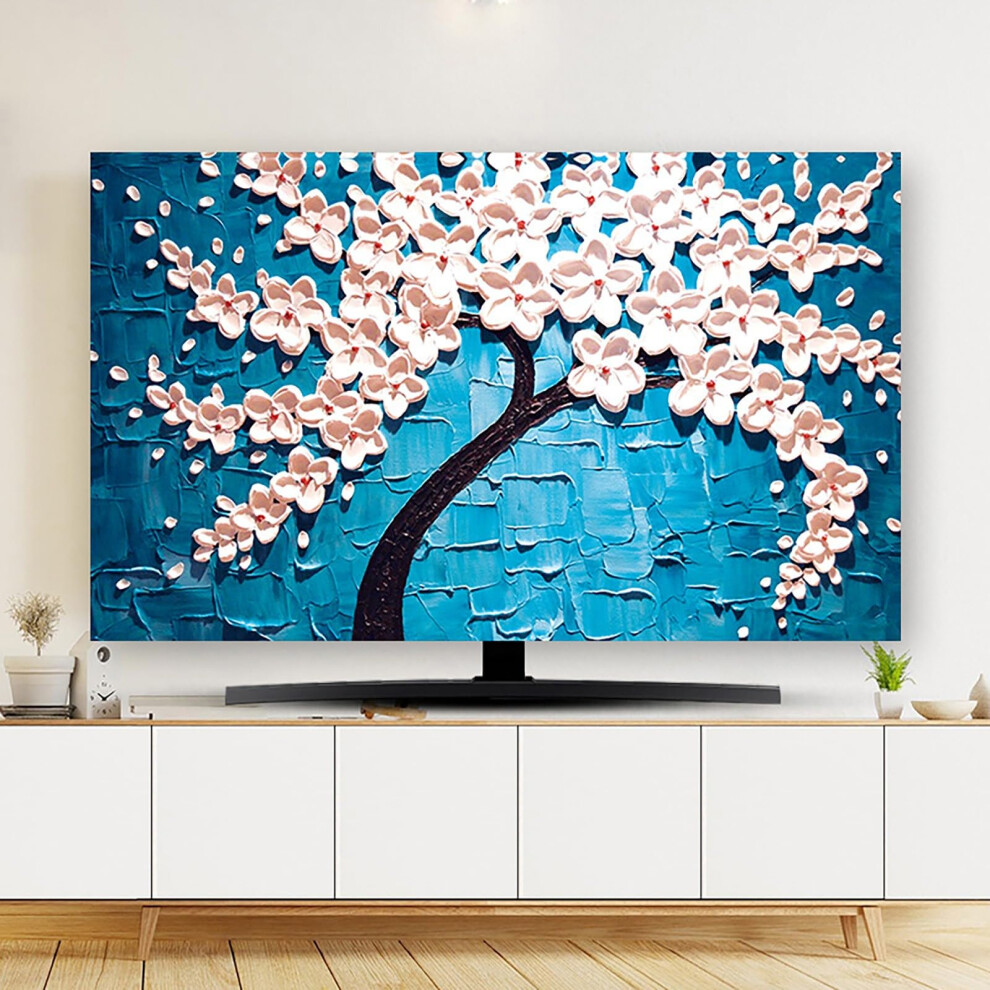 Universal Tv Dust Cover For 3286 Inch Flat Screen, Antistatic Fabric Protection Halfcover Design 9771547266525
