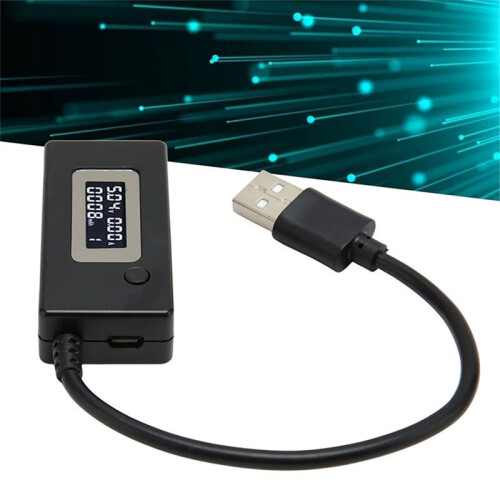 USB Voltage/Amps Power Meter Tester Multimeter Digital Multimeter USB 2.0 Multifunction Electrical Tester Capacity. 1