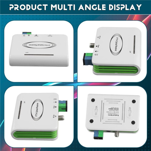 CATV System ONU FTTH Optical WDM Receiver Optical Node Active Triplexer SC/APC(B) EU PLUG