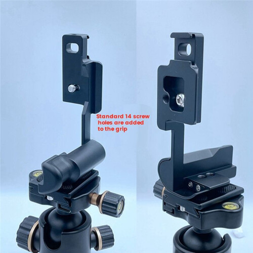 For   M100 M200 Camera L Bracket Hand Grip Quick Release Plate Shoot Hand Grip Holder Board(Black) 1