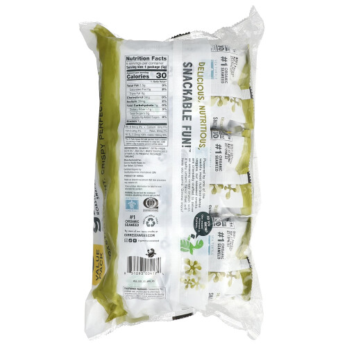 ΓκίμΜι, Ψητά Θάλασσα Σνακς, Extra Virgin Olive Oil, 6 Πακέτα. 0.17 oz (5 g) Κάθε 1