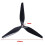 1Pairs 9X4X3 Hélice 9 Polegadas 3 Lâminas CCW + CW Hélice X8 Paddle Hélice Preta para FPV Drone 6