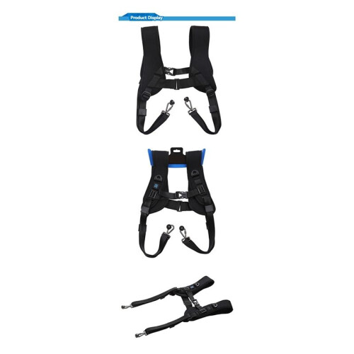 PULUZ DSLR Camera Dual Shoulder Strap Harness with Quick Release, Soft Padded Decompression Foam Adjustable Belt 1