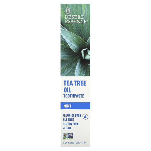 Desert Essence, Τσάι Τσάι Οϊλ Τoothpaste, Mint, 6.25 oz (176 g) 1
