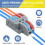 10 Pcs Terminal Connection Clamp Set, Wire Connector, Quick Compact Cable Connector NC-422 Grey 4