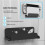 Game Console Wall Mounted Holder Bracket for / OLED Host Handle Hanger Wall Mount Storage Rack White 3