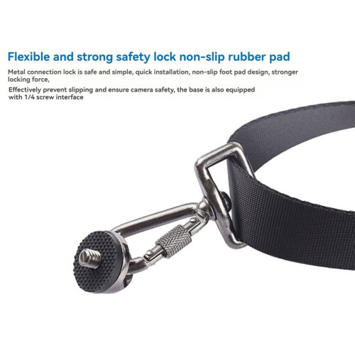 PULUZ DSLR Camera Dual Shoulder Strap Harness with Quick Release, Soft Padded Decompression Foam Adjustable Belt