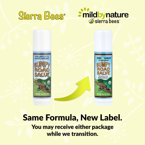 Mild By Nature, Pomada Bumpy Road Salve, 0,6 oz (17 g) 2
