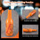 Flair Bartender Bartending Practice Bar Pub Bottle Wine Cocktail Shaker - Orange 5