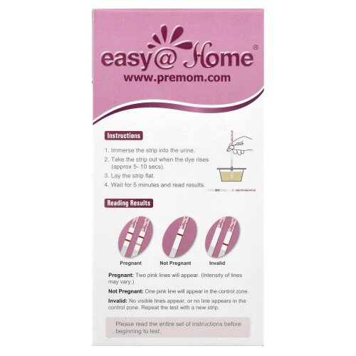 Easy@Home, Τεστ Γυναικείου Εγκυμοσύνης, 20 Τεστ 1