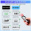 Eyoyo  Portable 1D 2D  2.4G Barcode Scanner QR Code Screen Image Reader 6
