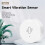 Tuya ZigBee  Vibrationssensor Echtzeitüberwachung Tür-/Fenstererkennung Alarm  Security Protection System 7