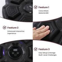 Máquina de Boxe Musical Treinador de Boxe Jogo de Boxe Inteligente para Crianças e Adultos Equipamento de Exercício Doméstico F