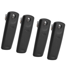 Gaffa in ABS resistente per radio a due vie con clip per cintura per VX-230 VX-231 VX-351, nero