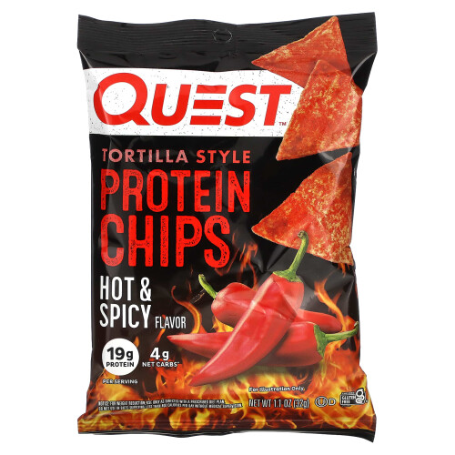 Quest Nutrition, Τορτίλα Στυλ Προτεΐν Χάπς, Γεμάτοι & Σπαστικοί, 8 Συσκευές, 1.1 oz (32 g) Κάθε 1