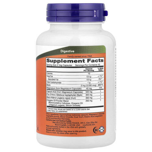 NOW Foods NOW Foods, Candida Ondersteuning, 90 Veg Kapsules 1