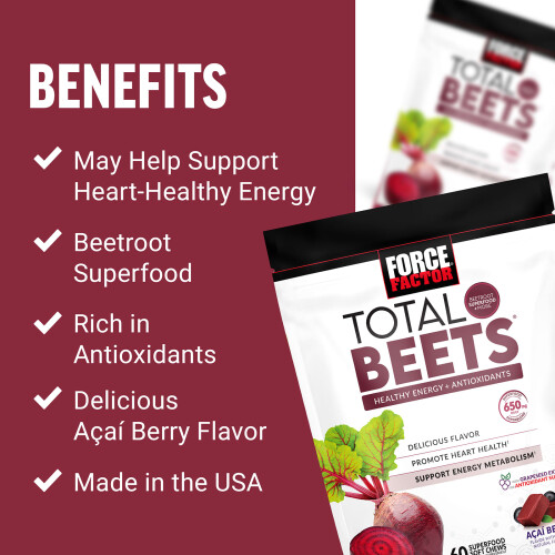 Force Factor Total Beets Soft Chews – 60 Count 2