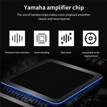 Amplificatore Home Theater HiFi Fidelity Modulo 5.0 Integrato Amplificatore Digitale Touch A Schermo Intero Nero