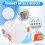 Zigbee MmWave Human Presence Detector 220V/110V  Motion Sensor 5.8G Relay Lux Light/Distance Detection Tuya 3