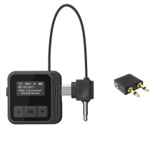 Mise à Niveau Du Casque 3,5 mm Type-C Prise D'Avion 5.3 Adaptateur de Conversion Audio Transmetteur Vers Haut-Parleur