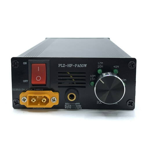 50W Shortwave Power Amplifier with 4-Gear LPF Automatic Transmit & Receive Switching Compatible with Multiple Protocols 2
