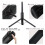 Tripé ExtensíVel de Selfie Stick de 48 Polegadas para  ONE X2 X3  para  Hero 12 11 10 9 8 7 6 5 Max para  Action 4 3 2 3