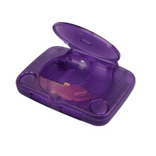 Vervangende Behuizing voor PS ONE-Behuizing ABS-Materiaal Behuizing Behuizing voor PS1-Console PSX-Gamebehuizing Fluorescerend Geel