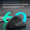 JOMAA Ergonomic Vertical Wireless Mouse with Function Adjustment Knob, 2.4G Dual-Mode Wireless Rechargeable Mouse White 8