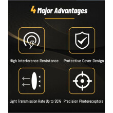 Total Solar Radiation Sensor Transmitter Illuminometer Reflection Radiometer Detector Outdoor RS485 Output