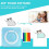 Labelprinter Thermische Draagbare Printer Inktloos Stickerpapier Draadloze Draagbare Printer 3