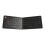 Wireless Foldable  Keyboard  Portable Double Folding Keyboard Suitable for Laptops and Mobile Phones Black 1