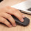 Portable Wireless Curved Touch Mouse Foldable Ultra-Thin Silent Ergonomic Computer Mouse for PC Laptops Black 8