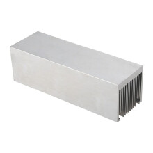 Radiador de AlumíNio 50X50X150mm Dissipador de Calor de 14 Dentes para Amplificador de PotêNcia Aquecedor Sistema de Resfriamento de áGua de
