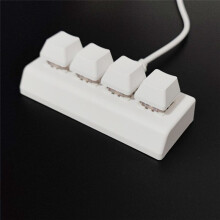 4key Mechanical Keyboard One Click Full Selection Copy Paste Office Gaming Drawing Keys Portable Keyboard B