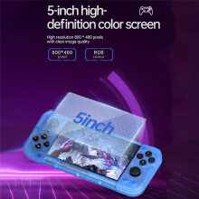 RG50XX Handheld Retro Game Console 5inch Display 64G 20000+Video Games LINUX 3D Joystick for GBC PSP 19+Simulator A