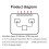 24G Body Presence Sensor Module LD2410C Millimeter Wave  KontaktlöS  Multifunction Convenience Sensor,B 5