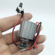 LåGspäNning BorstlöS KulvertfläKt 5A 100 000 Rpm HöGhastighetsmotor MiniatyrhåRtork Drivmotor 9-12V