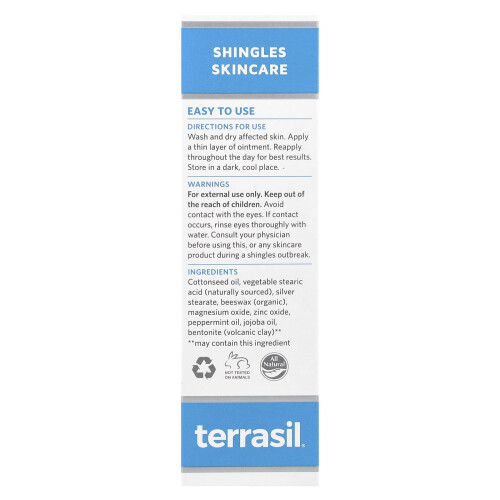 Terrasil, Cuidado de Pele com Sarampo, 1.5 oz (45 g) 2