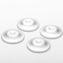 4 PièCes Amplificateur Haut-Parleur Pieds Pointes Coussinets Remplacement Haut-Parleurs Amplificateur Enregistreur Pieds Pad Argent