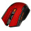 Mouse Wireless Mouse Ottici da 2,4 GHz con Ricevitore USB Mouse da Gioco 1600 DPI per Computer Accessori Laptop Rosso 4