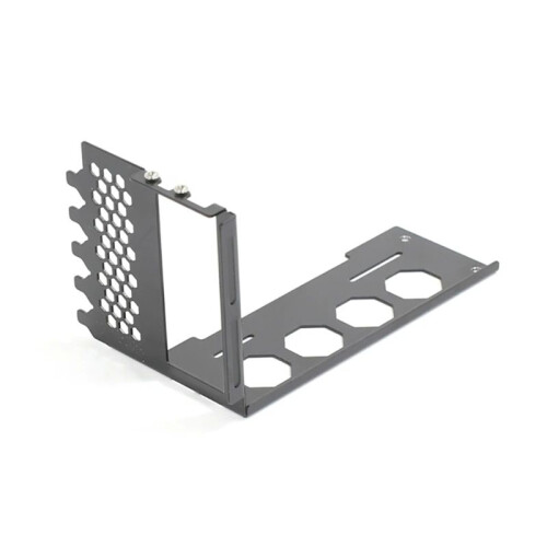 Vertical GPU Mount Bracket  Card Holder, Video Card VGA Support Rack Durable Metal Support for DIY Computer(A) 1