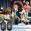 8X Trådlöst Gitarrsystem Trådlös Gitarrsändarmottagare för Elgitarr Basfiol 5
