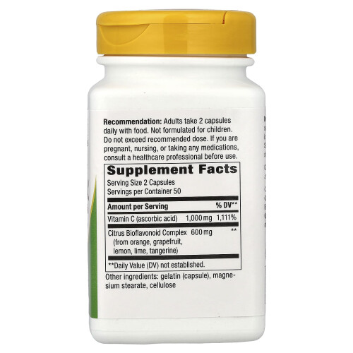Nature's Way, Βιταμίνη C , 1,000 mg, 100 Φύλλα (500 mg ανά Φύλλο) 1