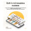 Portable  Printer Thermal Label Printer Self-Adhesive Sticker Labels Printer Pocket Handheld Barcode Machine 2