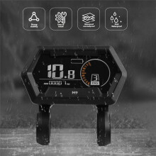 M9 Electric Bicycle LCD Display 24V-72V Electric Scooter LCD Color Meter for Snowmobile LCD Speedometer Waterproof 5PIN
